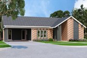 Ranch Style House Plan - 3 Beds 2 Baths 1550 Sq/Ft Plan #45-576 