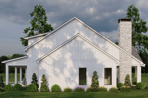 Exterior - Other Elevation for Farmhouse House Plan #923-410 - 3 bed, 2.5 bath