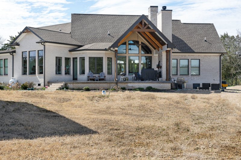 Dream House Plan - Exterior - Rear Elevation for Craftsman House Plan #54-431 - 3 bed, 2.5 bath