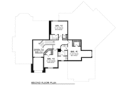 European Style House Plan - 4 Beds 3.5 Baths 3606 Sq/Ft Plan #70-957 