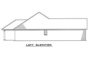 Contemporary Style House Plan - 3 Beds 2 Baths 1401 Sq/Ft Plan #17-2891 