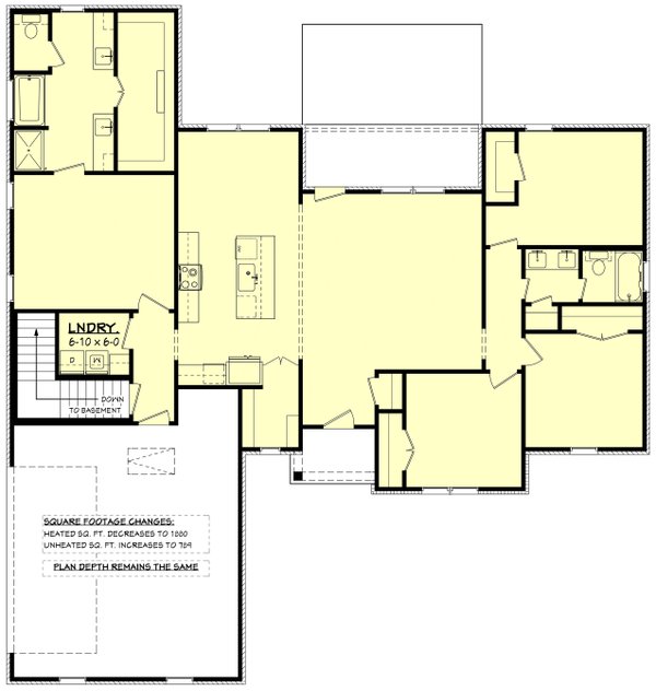 Farmhouse Floor Plan - Other Floor Plan #430-425