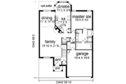 Traditional Style House Plan - 4 Beds 2.5 Baths 2272 Sq/Ft Plan #84-136 