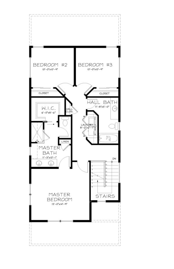 House Design - Craftsman Floor Plan - Upper Floor Plan #895-6