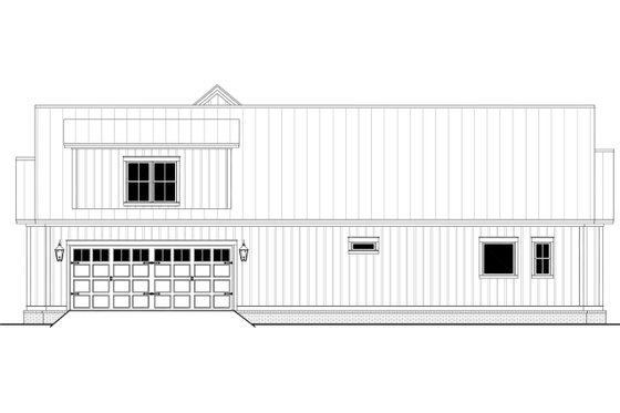 Exterior - Other Elevation 1 for Farmhouse House Plan #430-261 - 3 bed, 2.5 bath