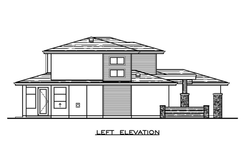 House Design - Exterior - Other Elevation for Craftsman House Plan #1100-4 - 3 bed, 2.5 bath