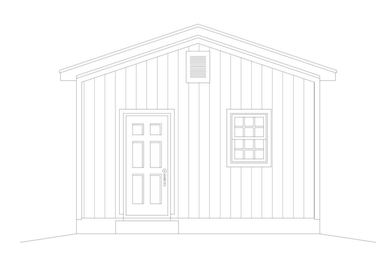 Dream House Plan - Exterior - Rear Elevation for Traditional House Plan #932-757, 0 bath