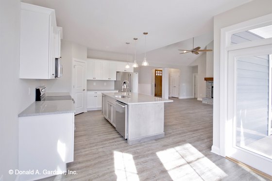 Interior - Kitchen 1 for Country House Plan #929-710 - 3 bed, 2 bath