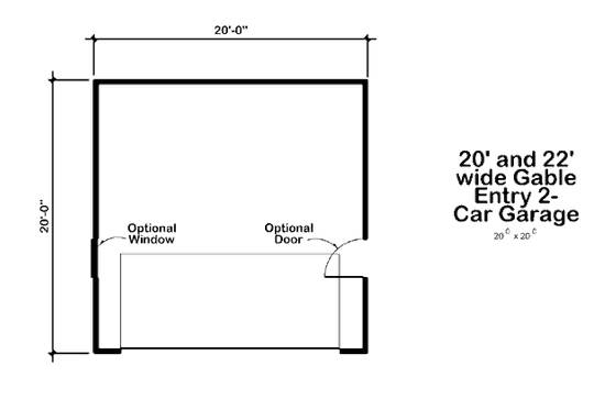 Floor Plan - Main Floor for Traditional House Plan #312-738, 0 bath