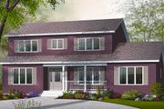 Country Style House Plan - 4 Beds 3 Baths 2261 Sq/Ft Plan #23-2252 