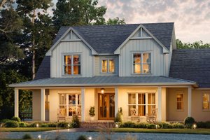 Farmhouse Exterior - Front Elevation Plan #430-399
