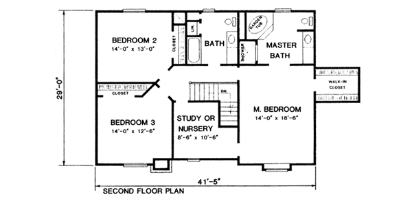 European Floor Plan - Upper Floor Plan #10-253