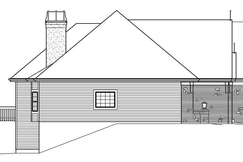 Architectural House Design - Exterior - Other Elevation House Plan #57-580 - 3 bed, 2.5 bath