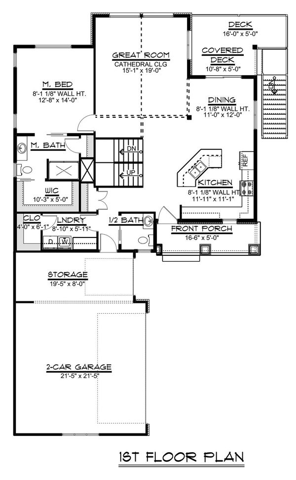 Dream House Plan - Beach Floor Plan - Main Floor Plan #1064-27