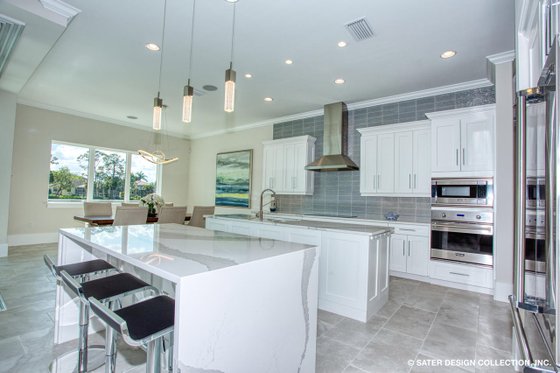 Interior - Kitchen 1 for Contemporary House Plan #930-504 - 4 bed, 4 bath