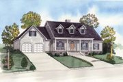 Country Style House Plan - 4 Beds 2 Baths 1872 Sq/Ft Plan #16-292 