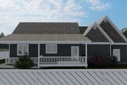 Cottage Style House Plan - 2 Beds 2 Baths 1641 Sq/Ft Plan #1060-64 