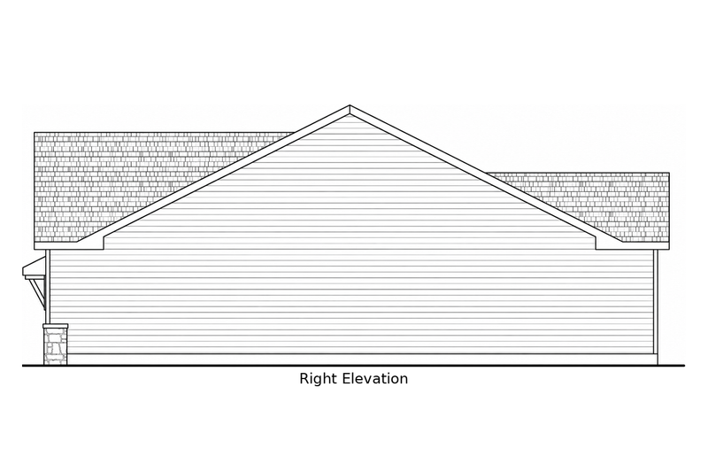 Home Plan - Exterior - Other Elevation 1 for Modern House Plan #20-2660 - 3 bed, 2 bath