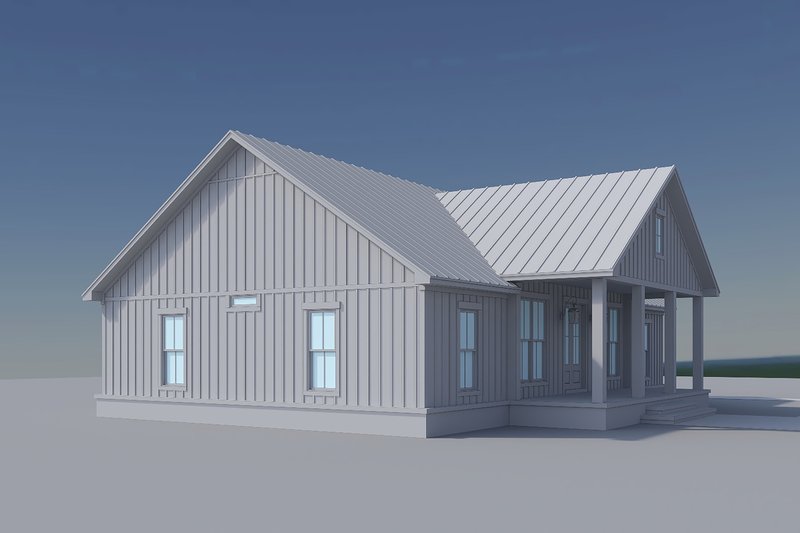 House Plan Design - Exterior - Other Elevation for Farmhouse House Plan #430-432 - 4 bed, 3 bath