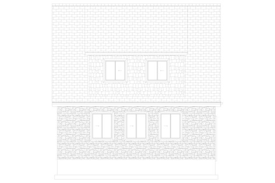Exterior - Other Elevation 2 for Cottage House Plan #1060-133 - 2 bed, 1.5 bath