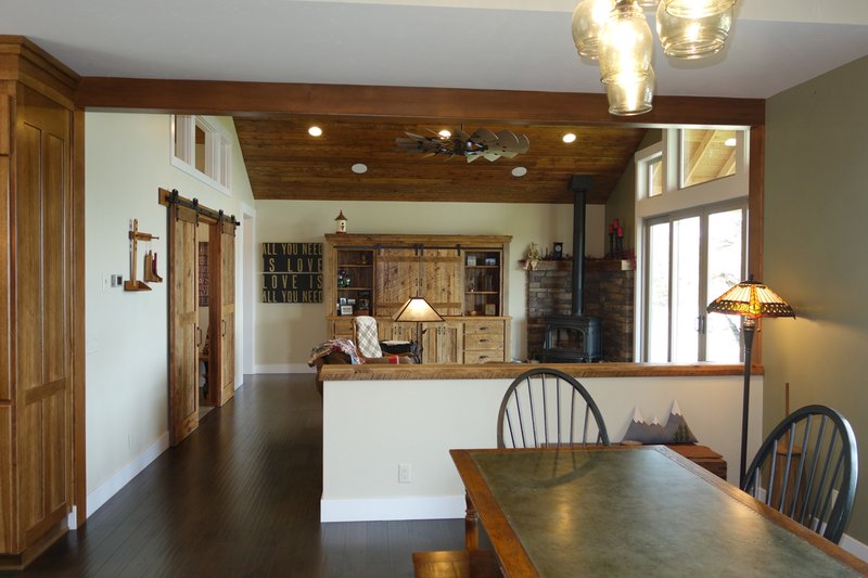 Architectural House Design - Interior - Kitchen 3 for Craftsman House Plan #124-1005 - 2 bed, 2 bath