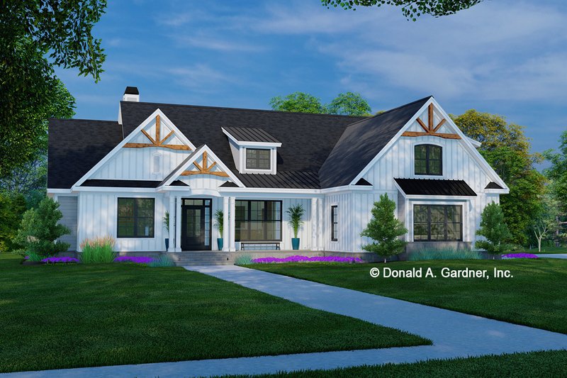 Home Plan - Ranch Exterior - Front Elevation Plan #929-1149