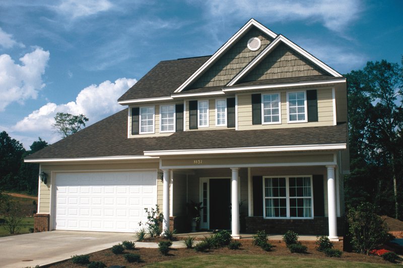 Home Plan - Craftsman Exterior - Front Elevation Plan #20-1220