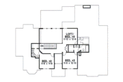 European Style House Plan - 3 Beds 3 Baths 2942 Sq/Ft Plan #67-702 