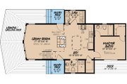 Contemporary Style House Plan - 2 Beds 2 Baths 1098 Sq/Ft Plan #923-6 