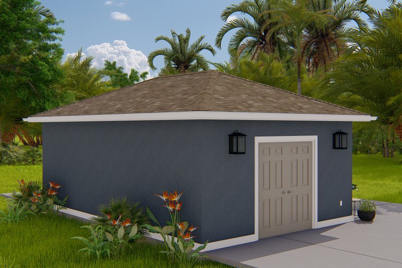 Home Plan - Exterior - Other Elevation 2 for Traditional House Plan #1060-146, 0 bath