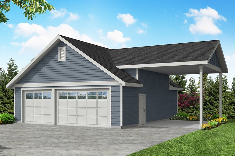 House Plan Design - Traditional Exterior - Front Elevation Plan #124-1321