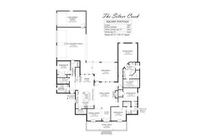 Floor Plan - Main Floor for Southern House Plan #1074-34 - 4 bed, 4 bath