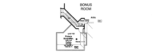 European Floor Plan - Other Floor Plan #310-538