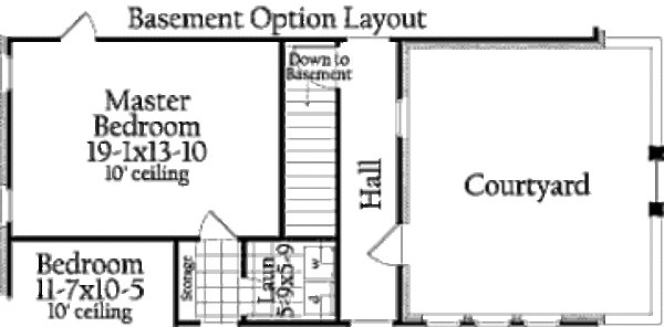 House Plan Design - Traditional Floor Plan - Other Floor Plan #406-9617