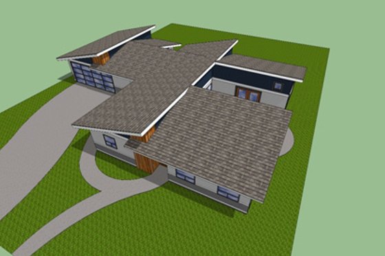 Photo 6 for Modern House Plan #518-8 - 2 bed, 1 bath