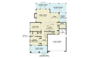 Craftsman Style House Plan - 4 Beds 4 Baths 2968 Sq/Ft Plan #119-450 