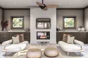 Mediterranean Style House Plan - 0 Beds 2 Baths 453 Sq/Ft Plan #455-473 