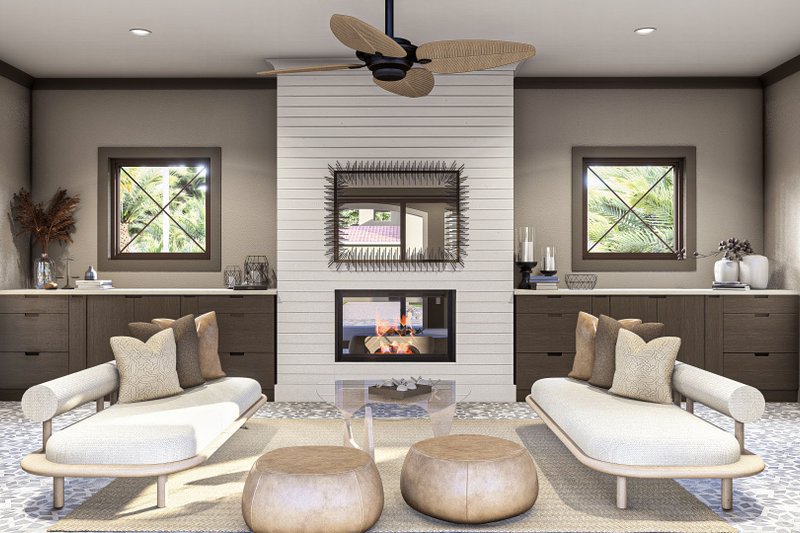 Dream House Plan - Interior - Other for Mediterranean House Plan #455-473, 2 bath