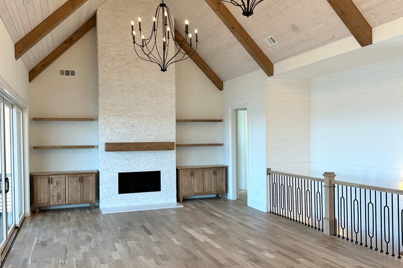 House Plan Design - Interior - Family Room for Cottage House Plan #437-134 - 4 bed, 3.5 bath