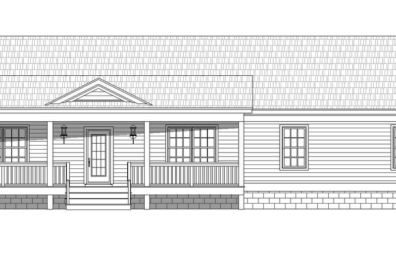 House Design - Exterior - Rear Elevation 1 for Barndominium House Plan #932-537 - 7 bed, 5 bath