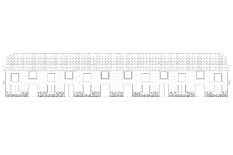 House Design - Exterior - Rear Elevation 1 for Craftsman House Plan #1060-315 - 3 bed, 2.5 bath