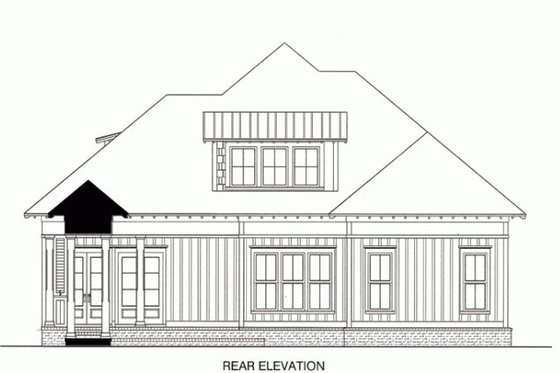 Photo 13 for Farmhouse House Plan #37-227 - 5 bed, 4 bath