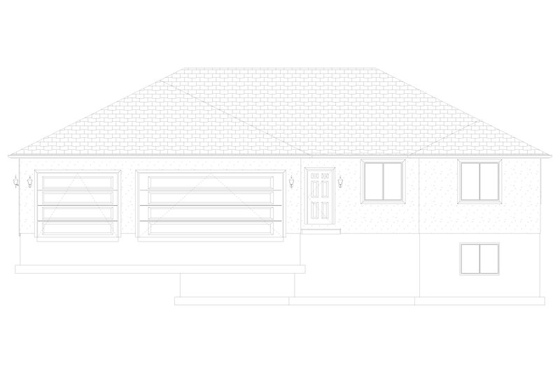 House Design - Exterior - Front Elevation 4 for Ranch House Plan #1060-396 - 2 bed, 2 bath