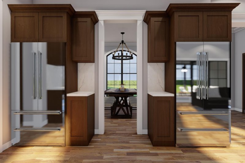 Home Plan - Interior - Kitchen for Ranch House Plan #923-75 - 4 bed, 3 bath