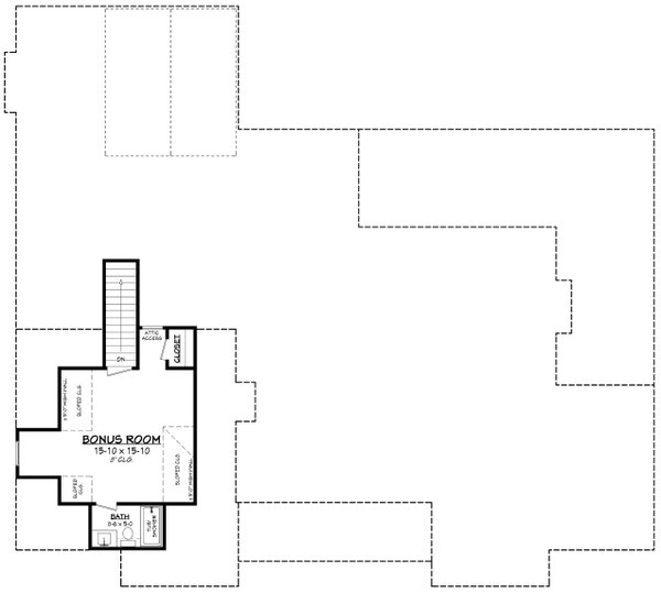 House Blueprint - Farmhouse Floor Plan - Other Floor Plan #430-299