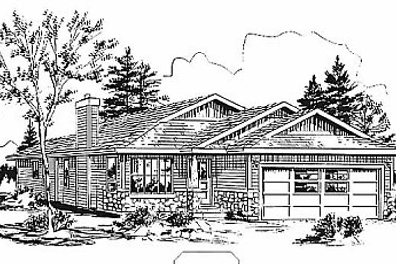 Dream House Plan - Traditional Exterior - Front Elevation Plan #18-1033
