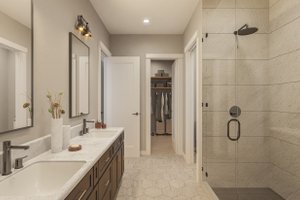 Interior - Bathroom for Barndominium House Plan #430-363 - 4 bed, 3.5 bath