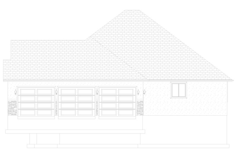 Home Plan - Exterior - Other Elevation 1 for Traditional House Plan #1060-259 - 3 bed, 2 bath