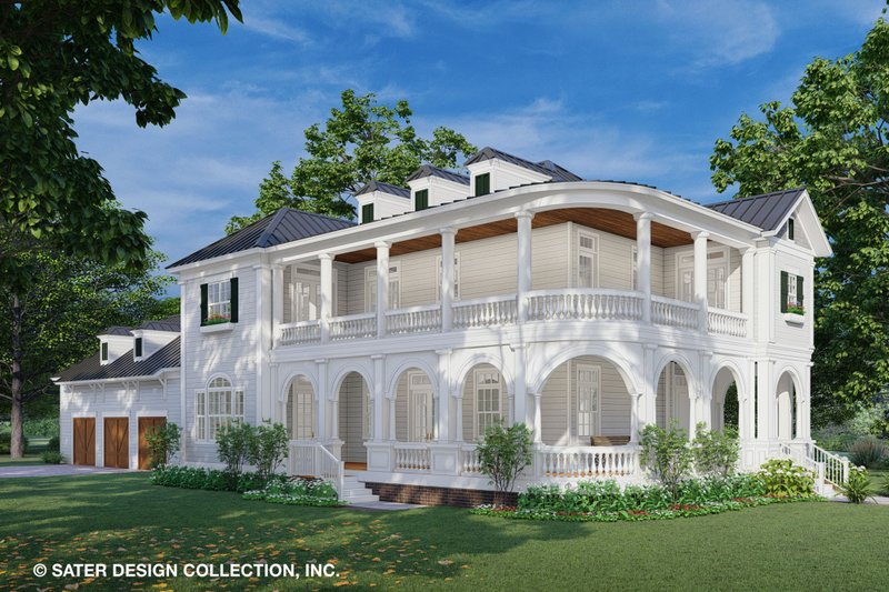 House Blueprint - Classical Exterior - Front Elevation Plan #930-526