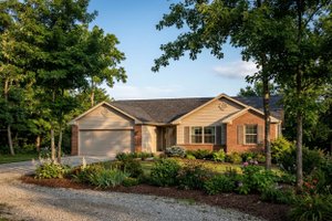 Home Plan - Ranch Exterior - Front Elevation Plan #22-523